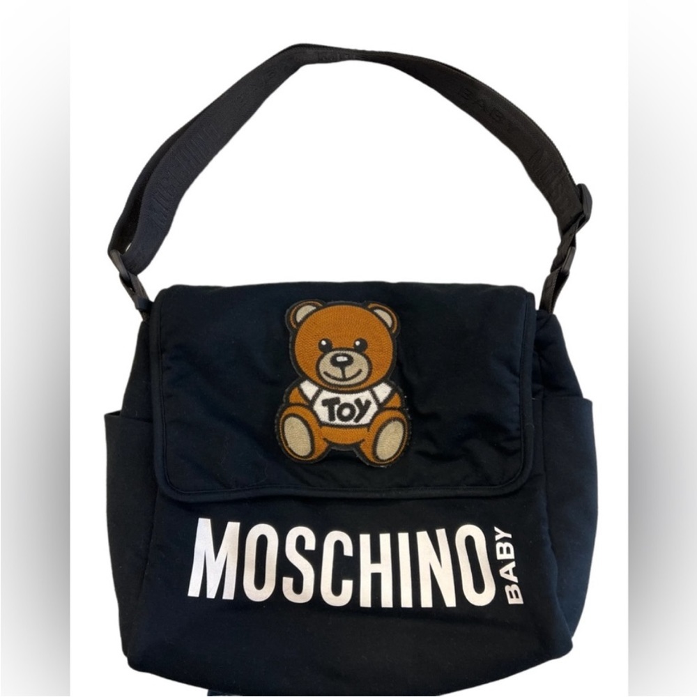 Authentic Moschino diaper bag.